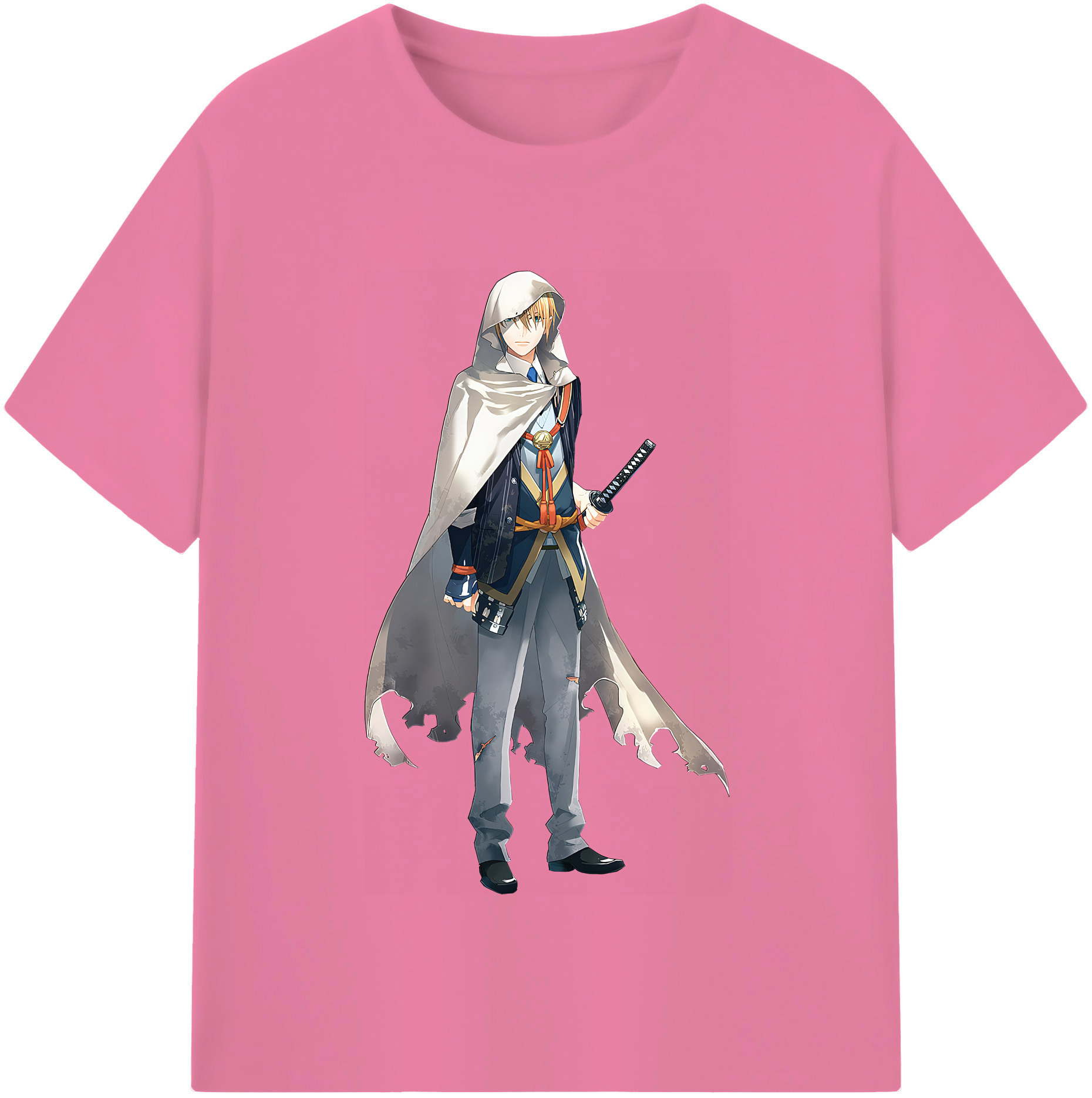 （画像用） 刀剣乱舞 Touken Ranbu 綿100％半袖Tシャツ（フロントプリント）